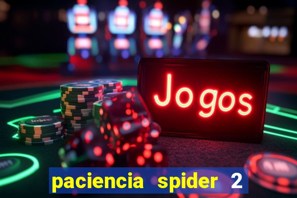 paciencia spider 2 naipes jogar